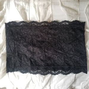 Black Lace Bandeau